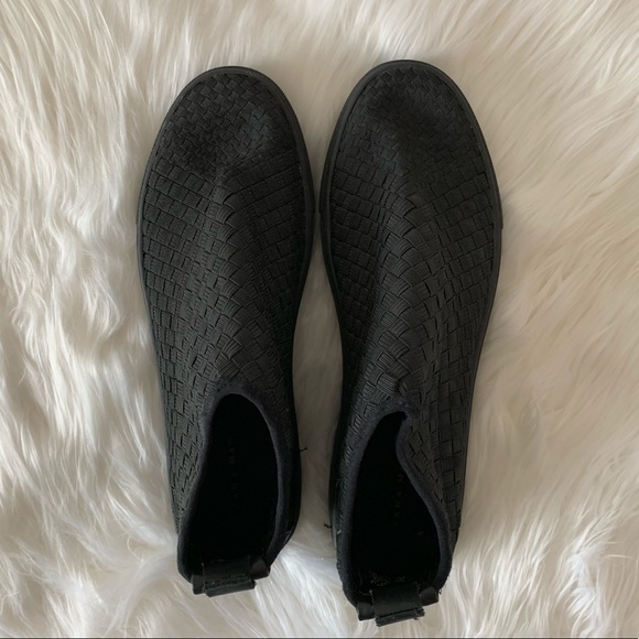 Zara Man Elastic Braided Hi-Top Slipon - Picture 2 of 3